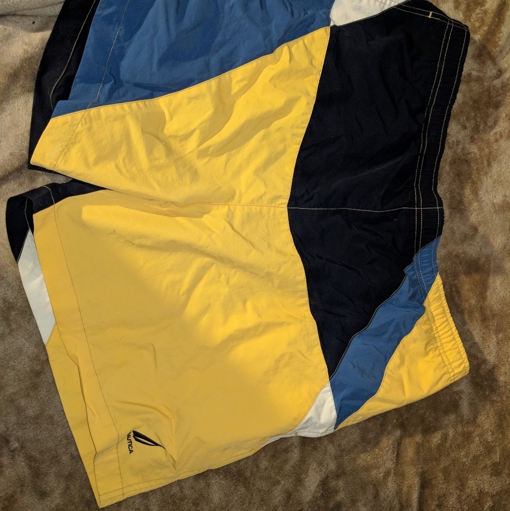 Vintage Nautica swim trunks Size Xl